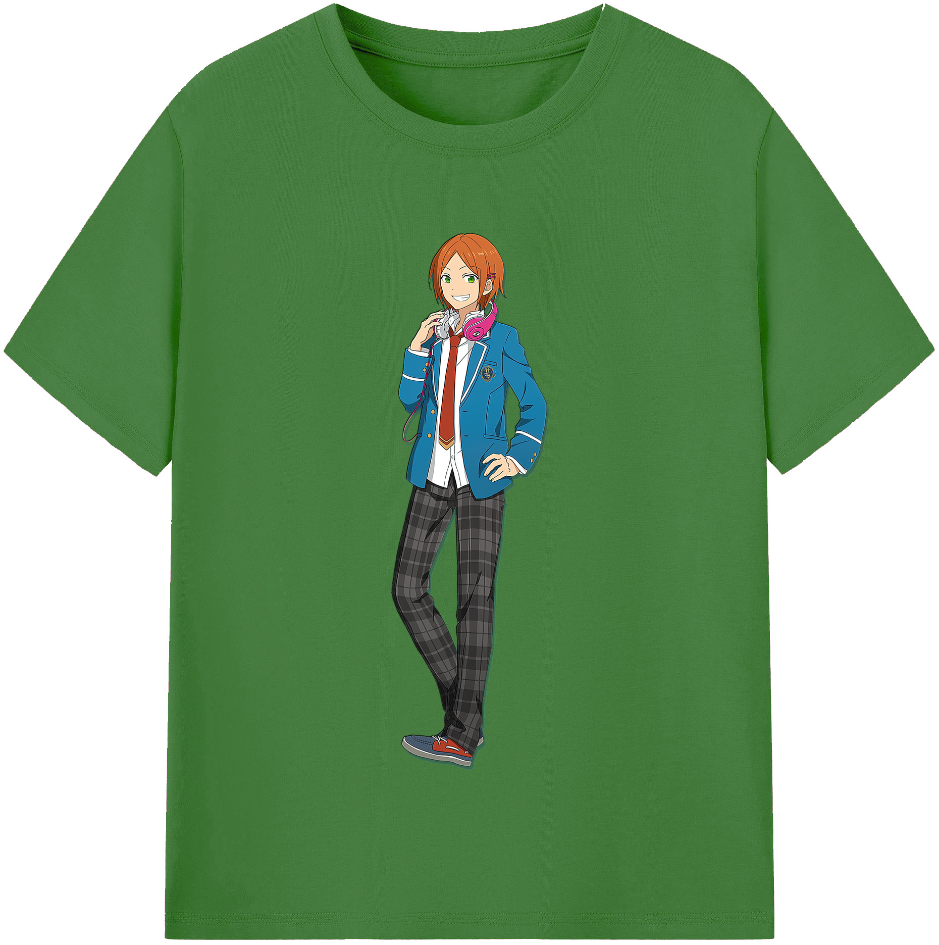 （画像用） あんさんぶるスターズ! Ensemble Stars レディースカジュアルプリントTシャツ（綿100％）